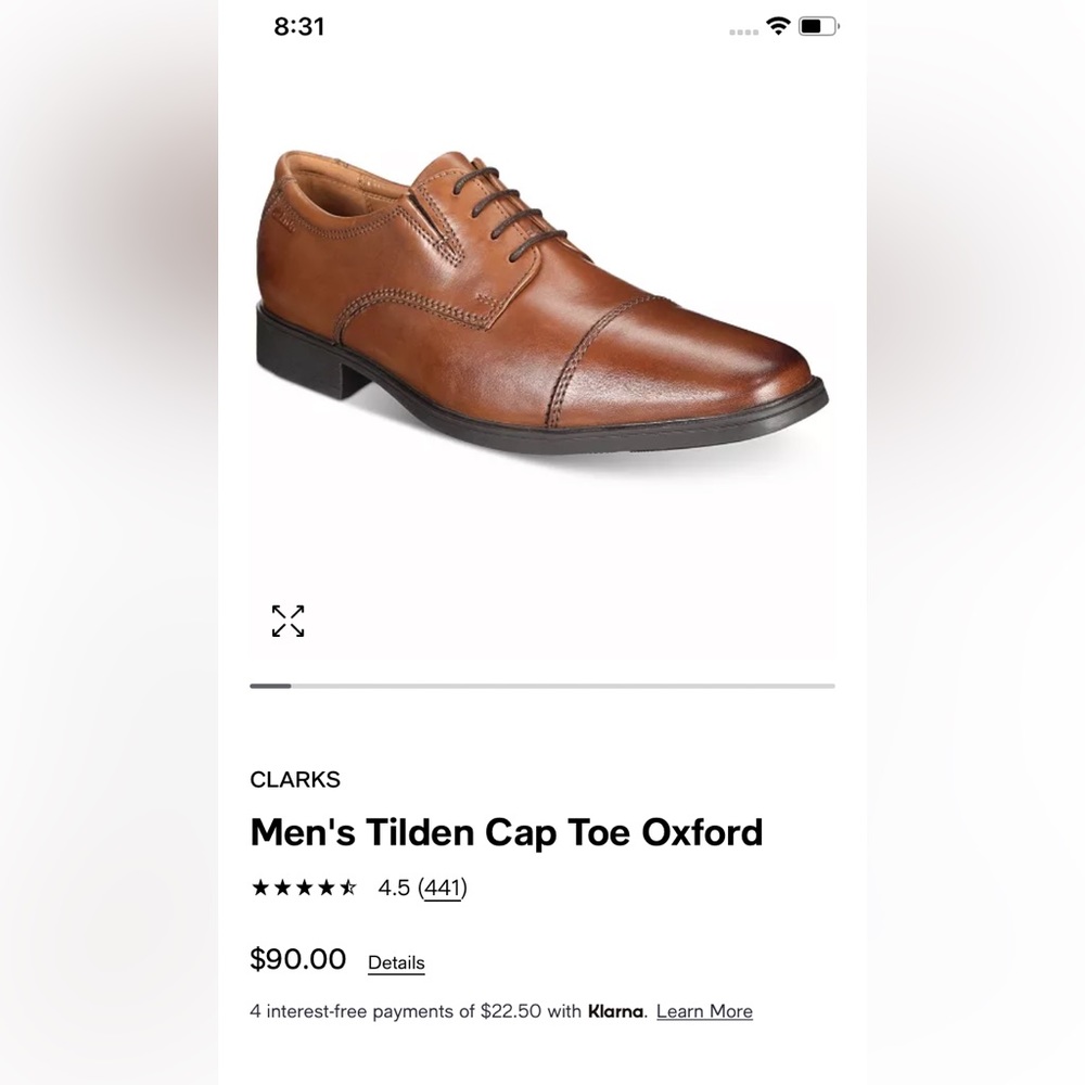 Men’s shoes.
